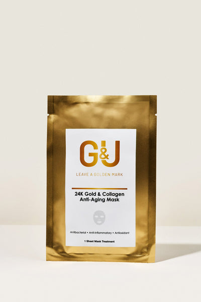 Mascarilla Anti-edad de Colágeno y Oro 24K