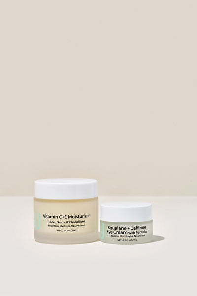 Dúo para ojos e hidratación